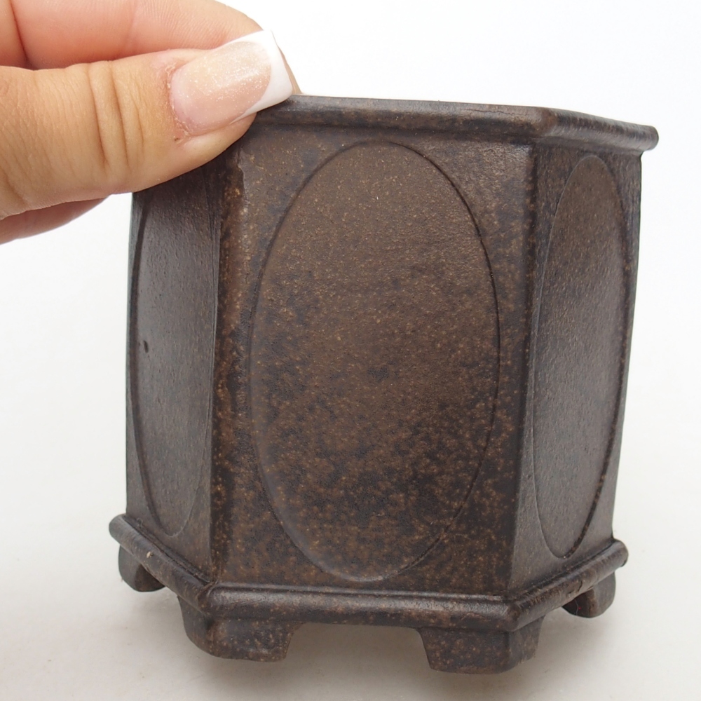 Bol 10 x 9 x 9,5 cm brun ocre