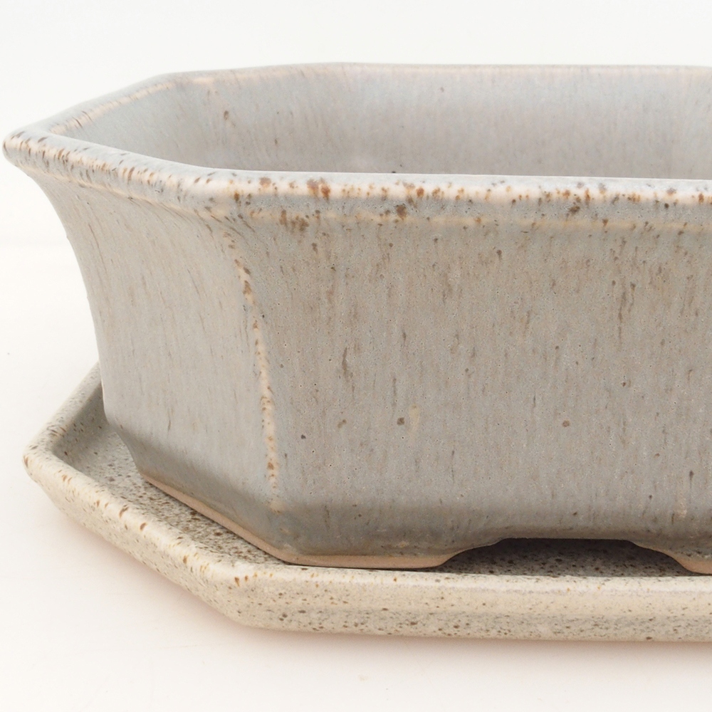 Bol Bonsaï + soucoupe H14 - beige