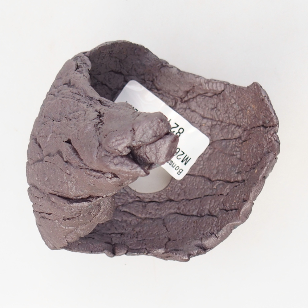 Coquille en céramique 8 x 7,5 x 12 cm , couleur métallique