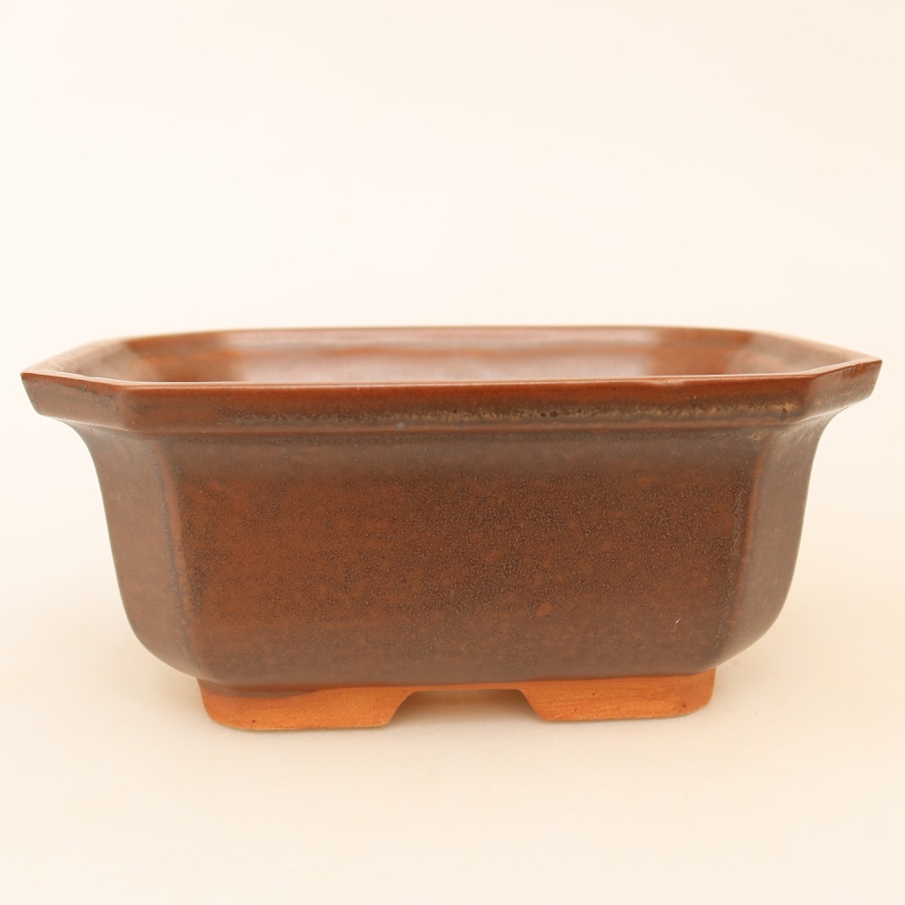 Bol en céramique  15 x 12 x 7 cm, couleur marron