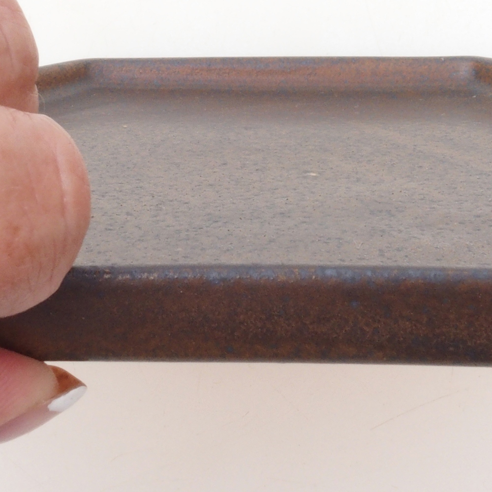 Bol en céramique H53 -18,5 x 17 x 1 cm - brun