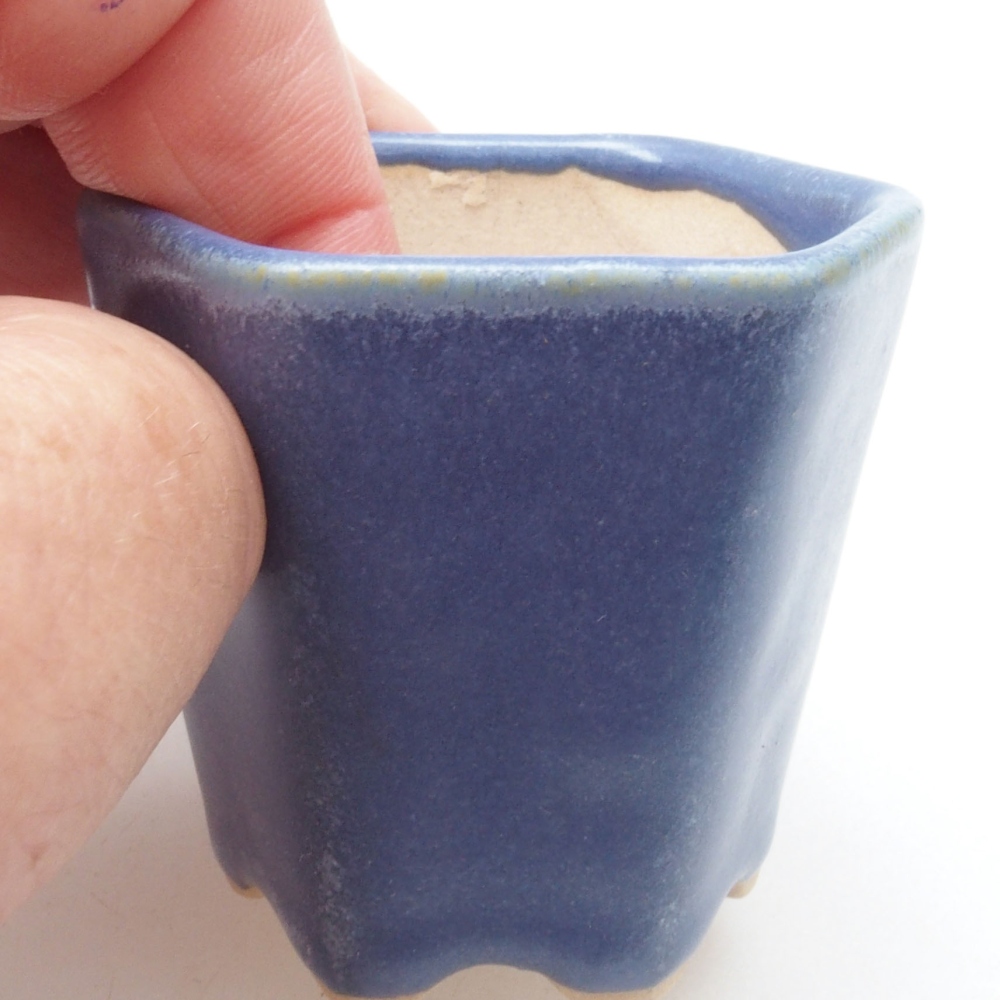Mini bol bonsaï 5 x 5 x 5 cm, couleur bleu