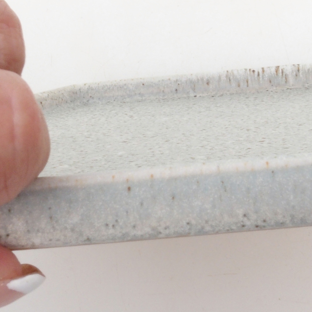 Soucoupe en céramique H53 - 18,5 x 17 x 1 cm - beige