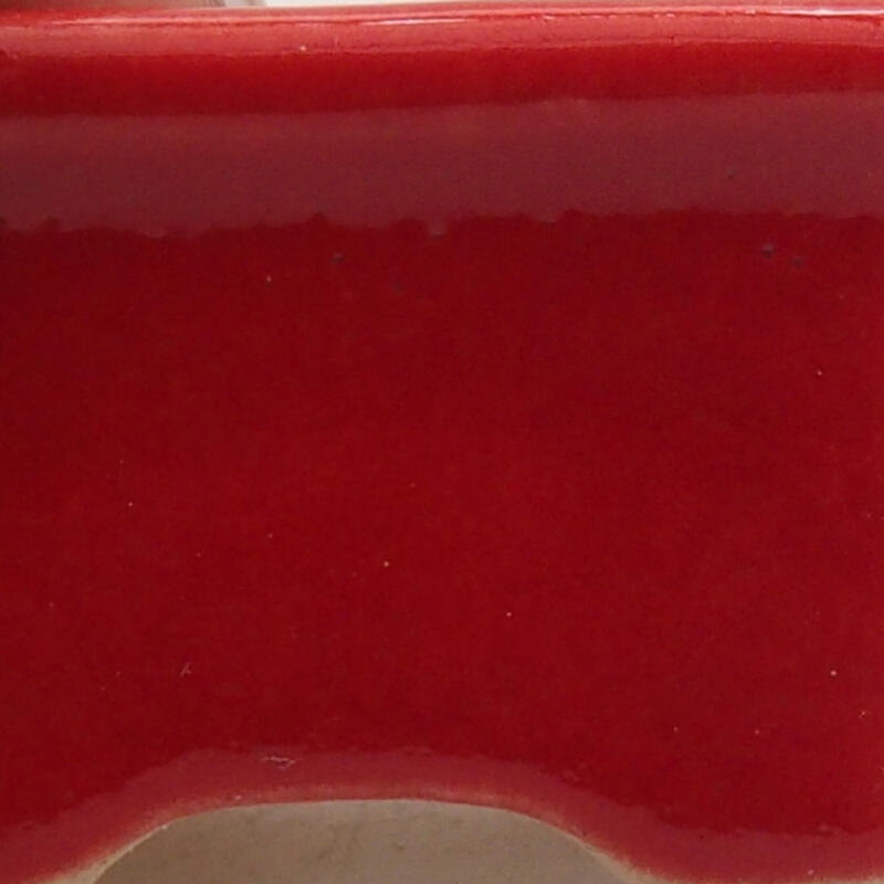 Mini bol bonsaï 3,5 x 2,5 x 2 cm, couleur rouge