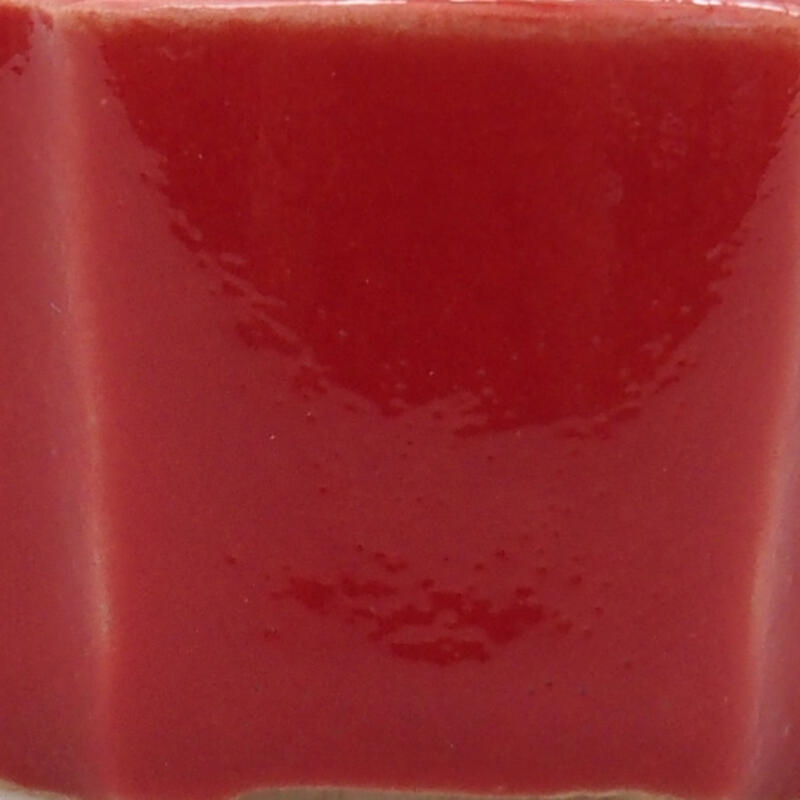 Mini bol bonsaï 3,5 x 3,5 x 2,5 cm, couleur rouge