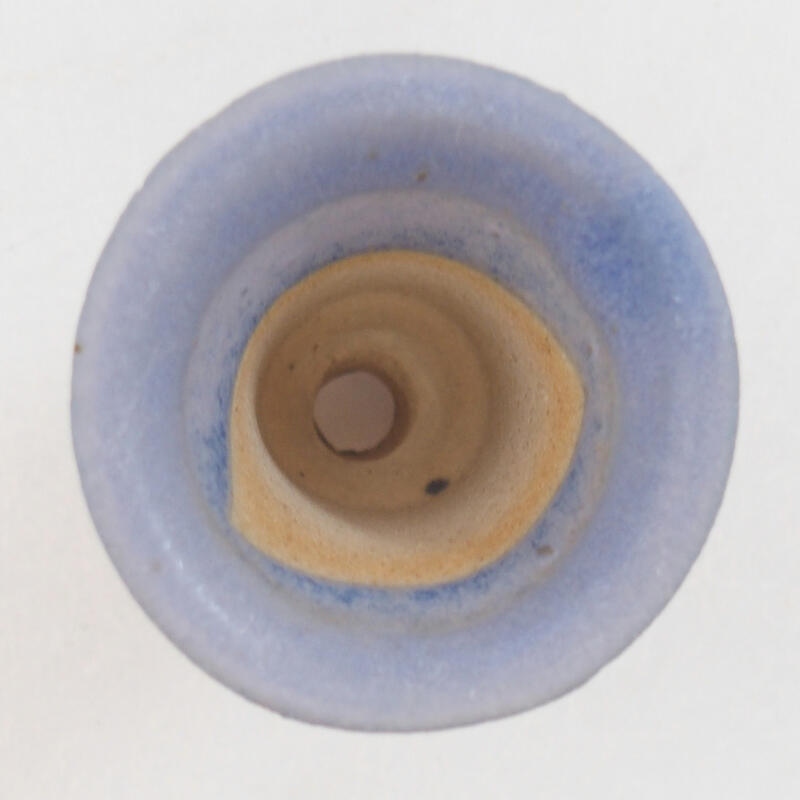 Mini bol bonsaï 3,5 x 3,5 x 3,5 cm, couleur bleu