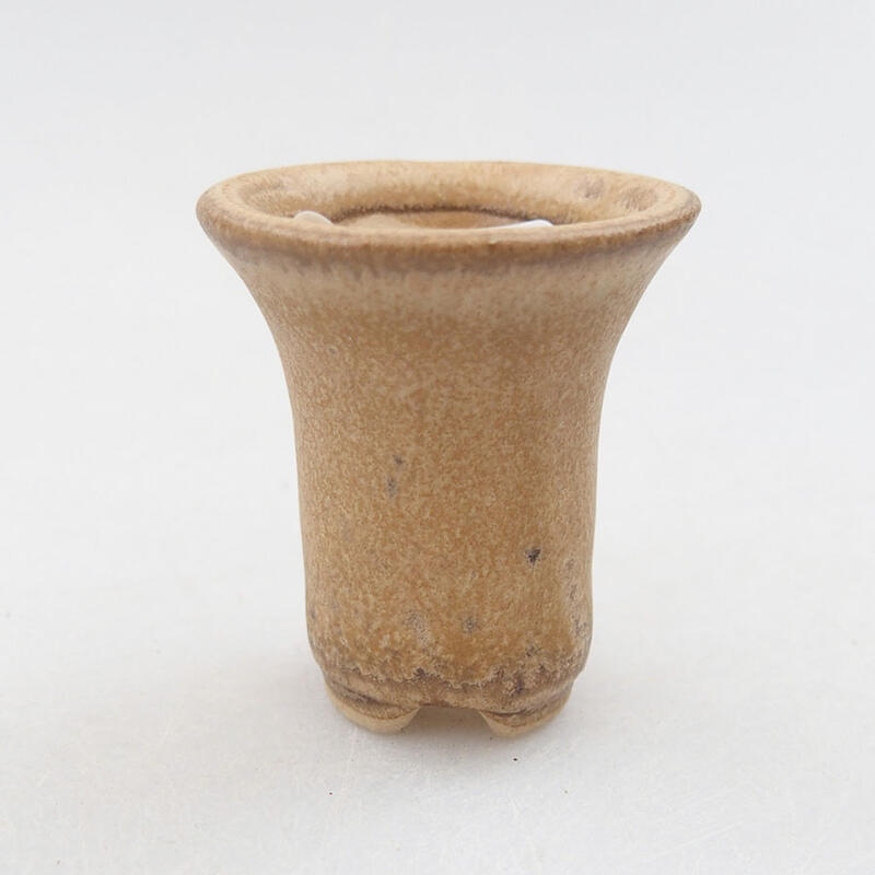 Mini bol à bonsaï 3,5 x 3,5 x 4 cm, brun