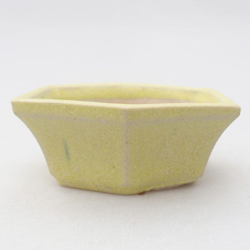 Mini bol bonsaï 3,5 x 3,5 x 5,5 cm, jaune