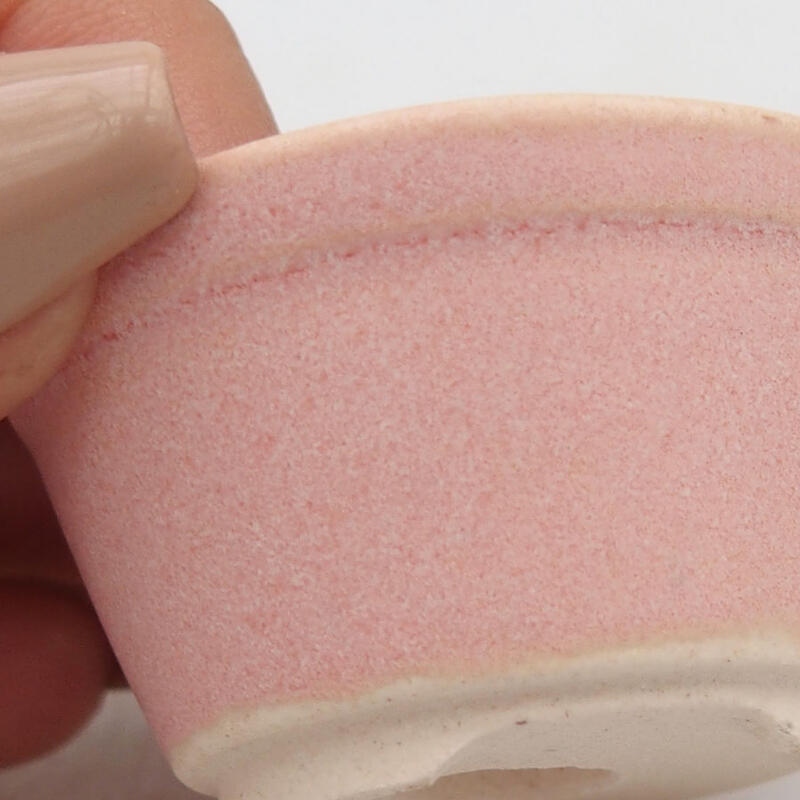 Mini bol bonsaï 4,5 x 4,5 x 2,5 cm, rose