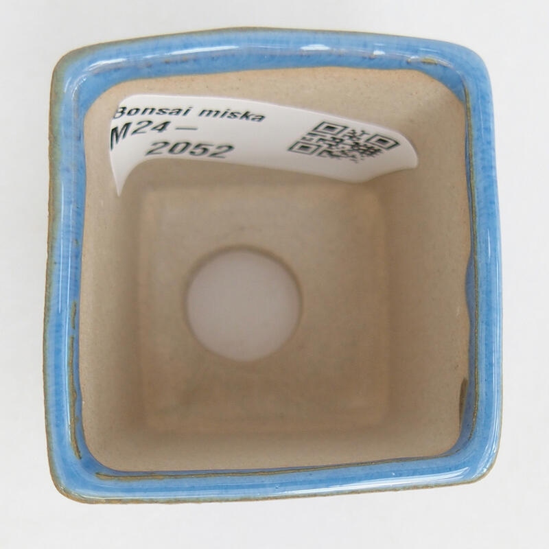 Mini bol bonsaï 4,5 x 4,5 x 5 cm, couleur bleu
