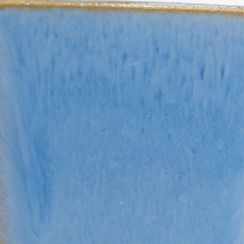 Mini bol bonsaï 4,5 x 4,5 x 5 cm, couleur bleu