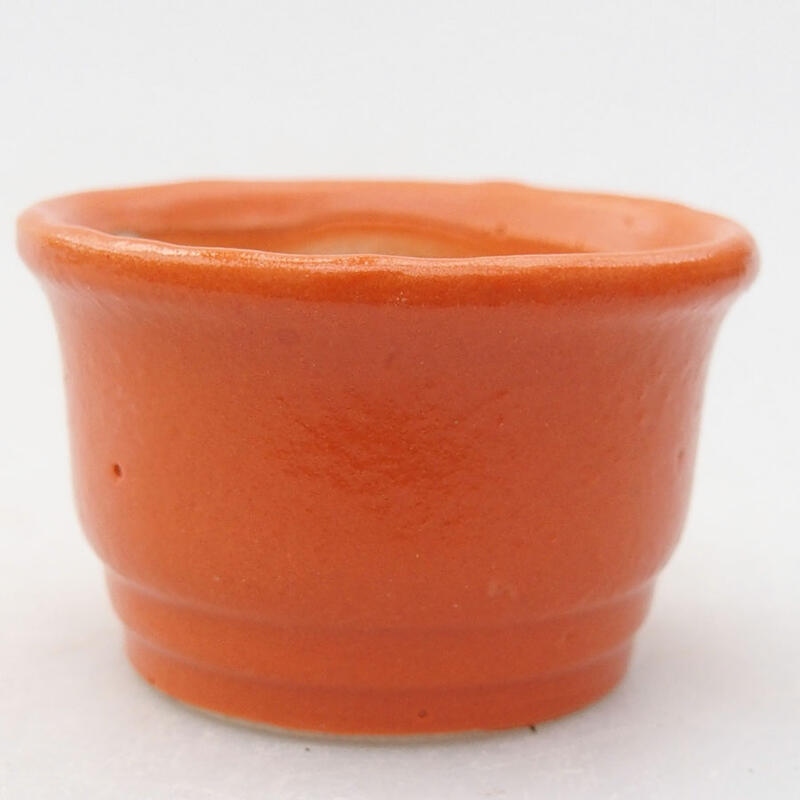 Mini bol bonsaï 4 x 4 x 2,5 cm, orange