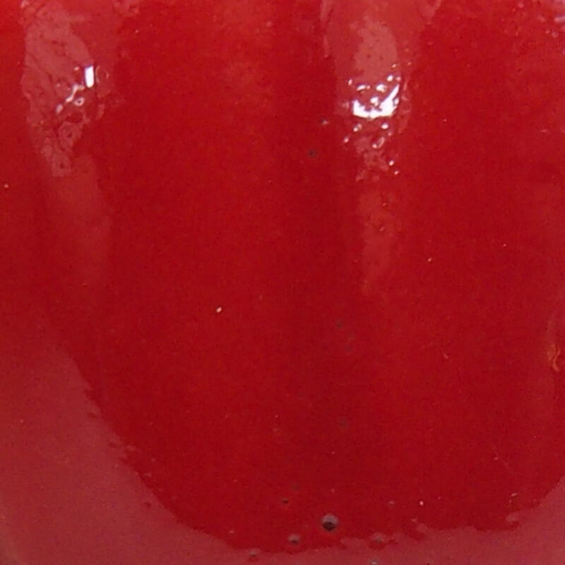 Mini bol bonsaï 4 x 4 x 2 cm, couleur rouge