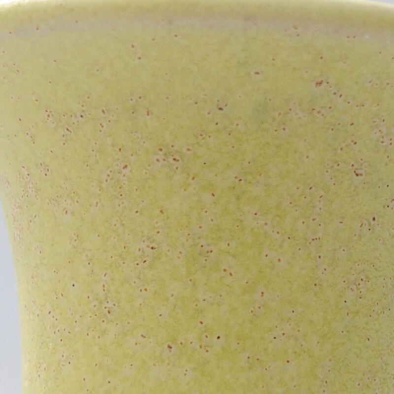 Mini bol bonsaï 4 x 4 x 3,5 cm, jaune