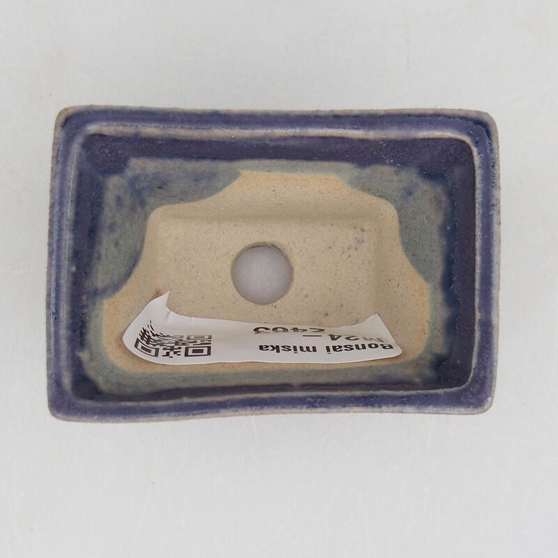 Mini bol bonsaï 5,5 x 3,5 x 3 cm, couleur violet