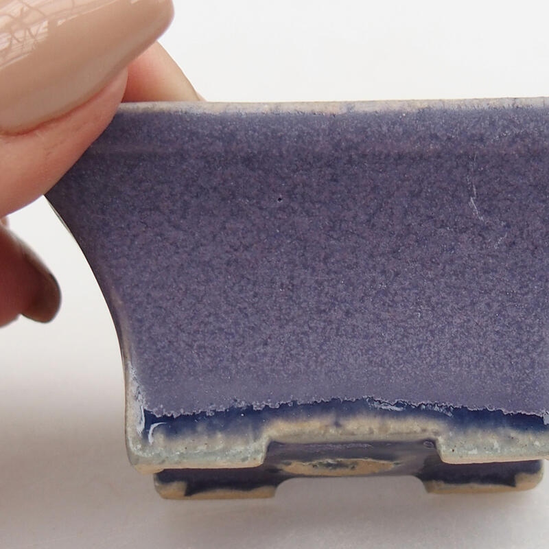 Mini bol bonsaï 5,5 x 3,5 x 3 cm, couleur violet