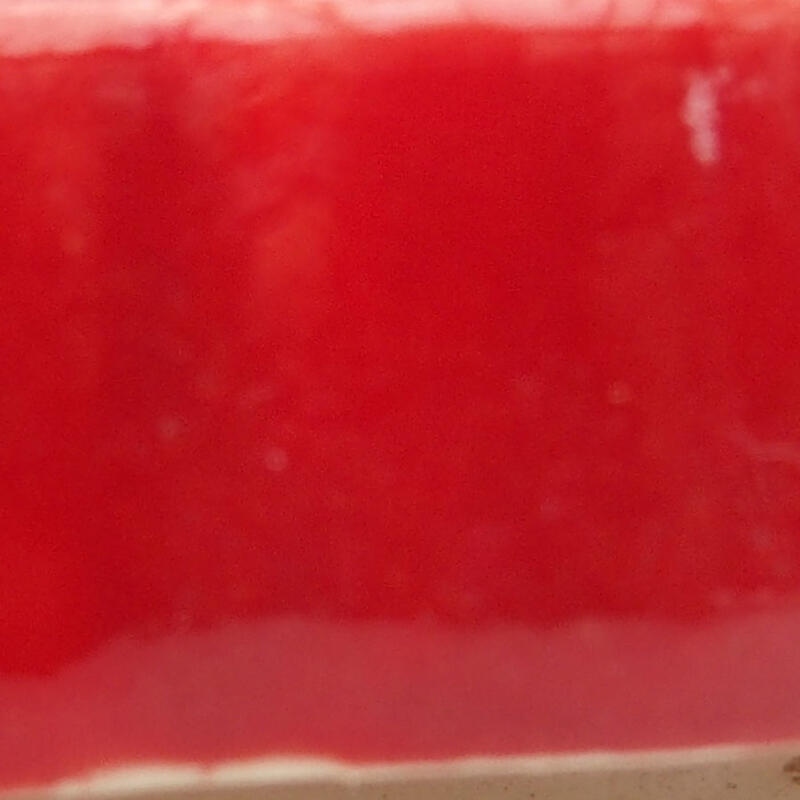 Mini bol bonsaï 5,5 x 3 x 2 cm, couleur rouge