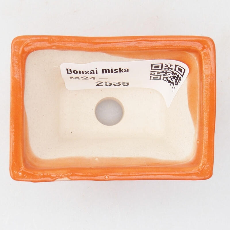 Mini bol bonsaï 5,5 x 4 x 3 cm, orange
