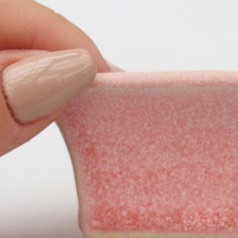 Mini bol bonsaï 5,5 x 5,5 x 3,5 cm, rose