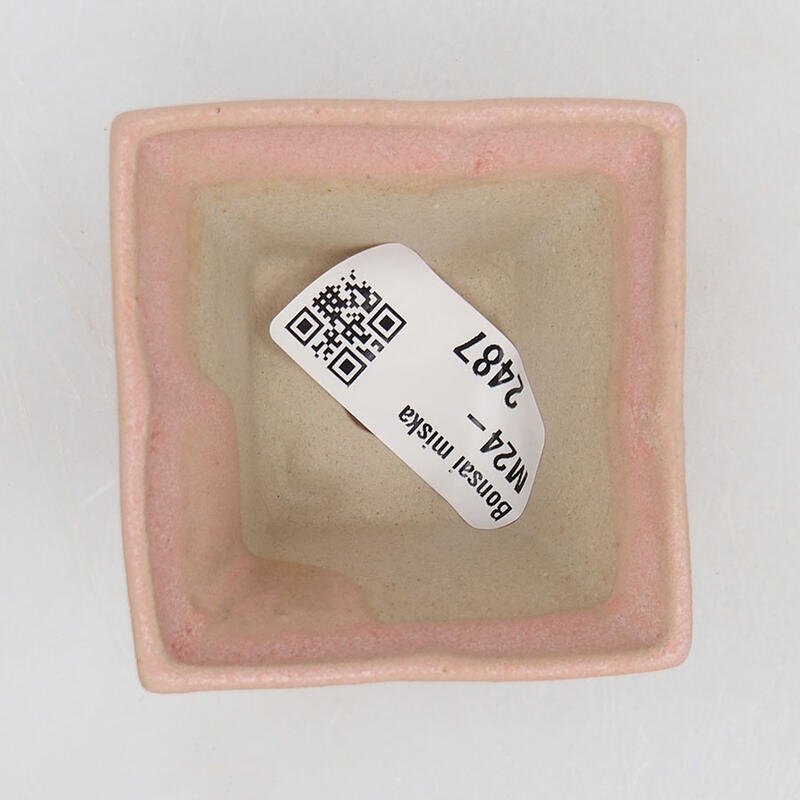 Mini bol bonsaï 5,5 x 5,5 x 3,5 cm, rose