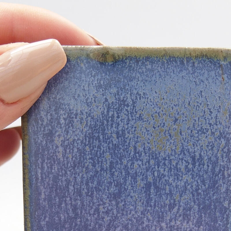 Mini bol bonsaï 5,5 x 5,5 x 6,5 cm, couleur bleu