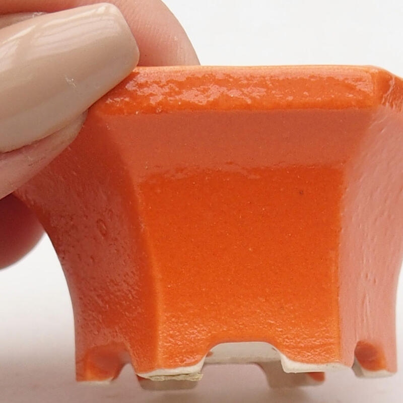 Mini bol bonsaï 5,5 x 5 x 3 cm, orange