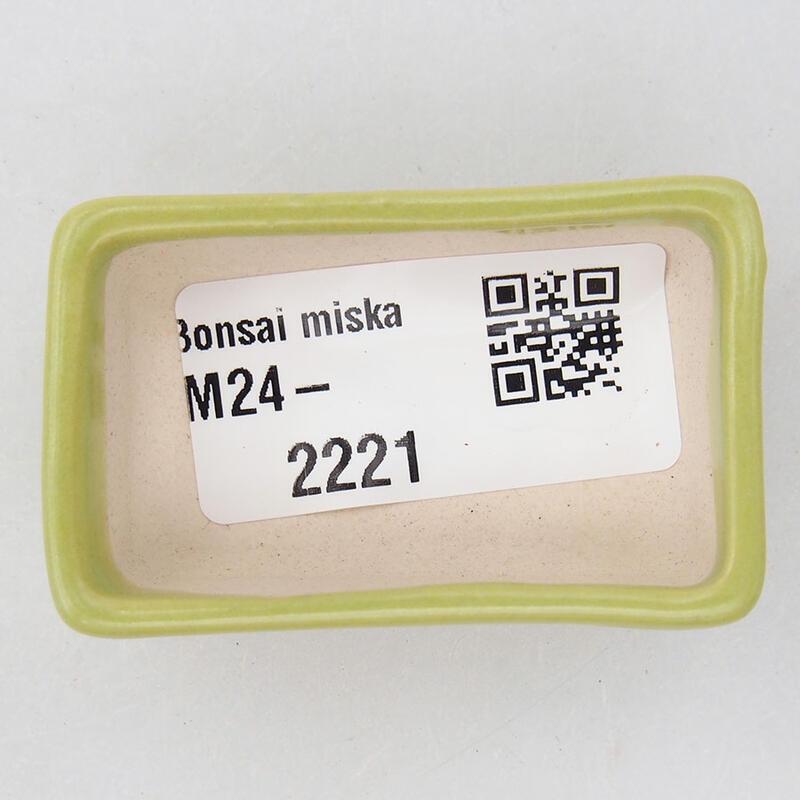 Mini bol bonsaï 5 x 3 x 1,5 cm, vert