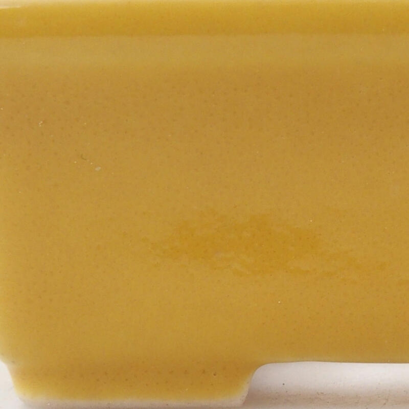 Mini bol bonsaï 6,5 x 4 x 2,5 cm, jaune