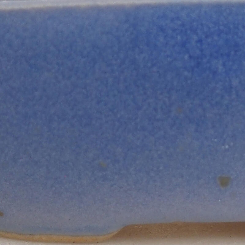 Mini bol bonsaï 6 x 4,5 x 2,5 cm, couleur bleu