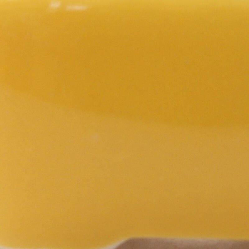 Mini bol bonsaï 6 x 4,5 x 2,5 cm, jaune