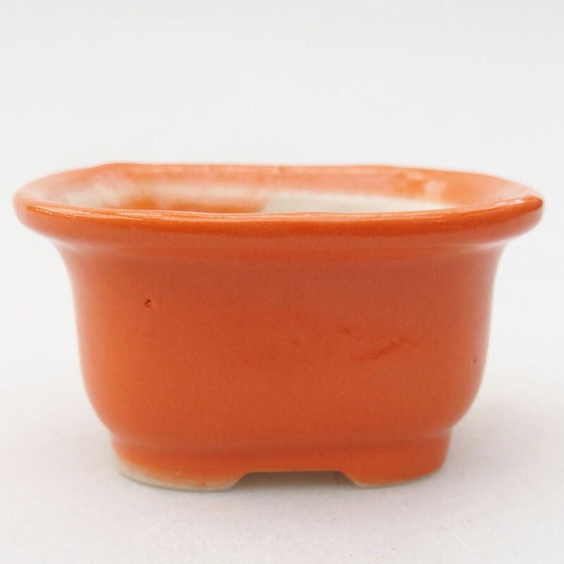 Mini bol bonsaï 6 x 5 x 3 cm, orange