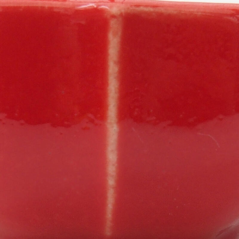 Mini bol bonsaï 6 x 6 x 3 cm, couleur rouge