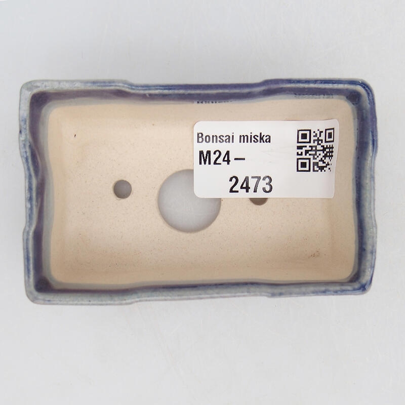 Mini bol bonsaï 7,5 x 4,5 x 2,5 cm, couleur violet