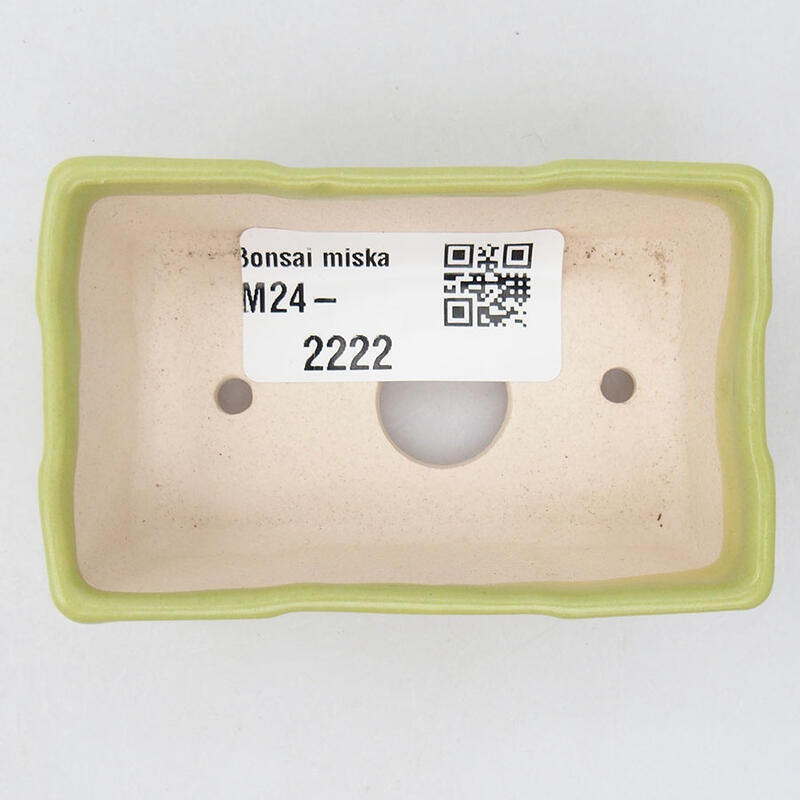 Mini bol bonsaï 7,5 x 4,5 x 2,5 cm, vert