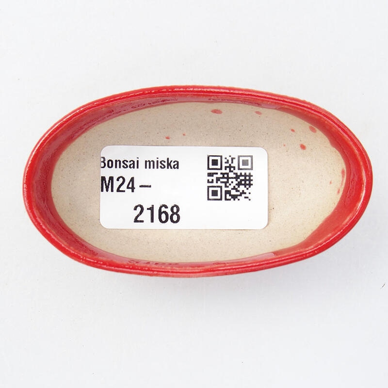 Mini bol bonsaï 7 x 3,5 x 2 cm, couleur rouge