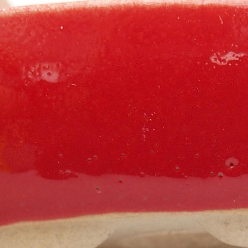 Mini bol bonsaï 7 x 3,5 x 2 cm, couleur rouge