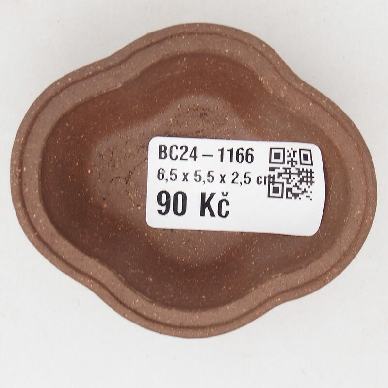 Mini bol bonsaï 7 x 6 x 3 cm, brun