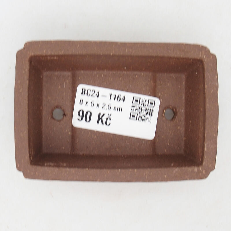 Mini bol bonsaï 8,5 x 5 x 5 cm, brun