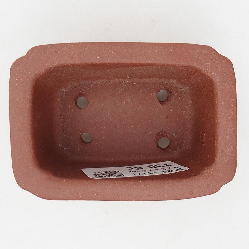 Mini bol bonsaï 8 x 5,5 x 4 cm, couleur brique