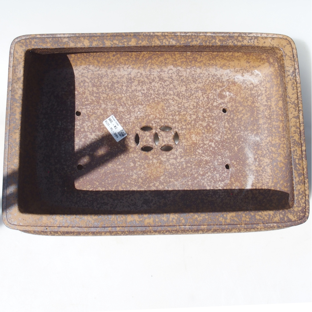 Bol 41 x 27,5 x 15 cm marron - ENLEVEMENT PERSONNEL OU TRANSPORT SUR PALETTE UNIQUEMENT