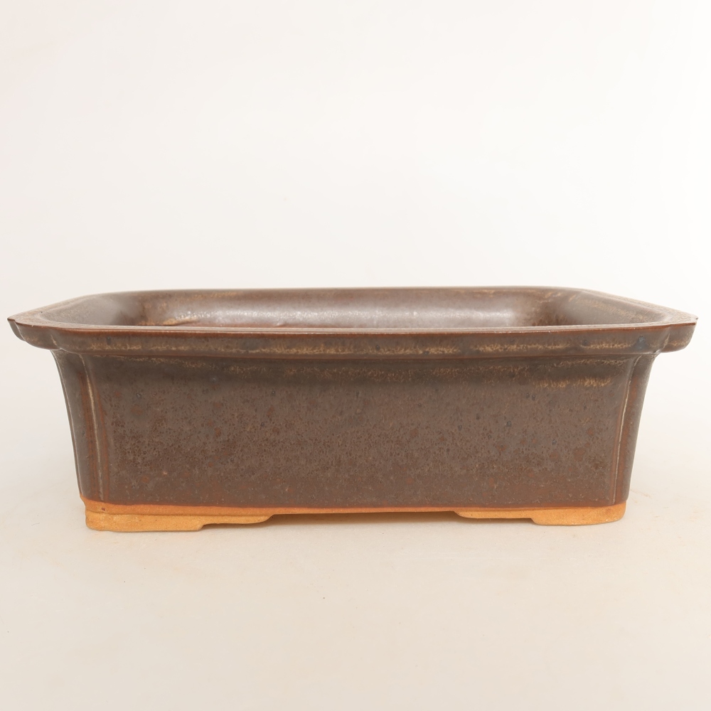 Bol en céramique  20 x 15,5 x 5,5 cm, couleur marron