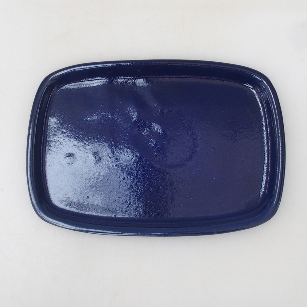 Bol Bonsaï + soucoupe H08 - 25 x 19,5 x 6 cm - bleu