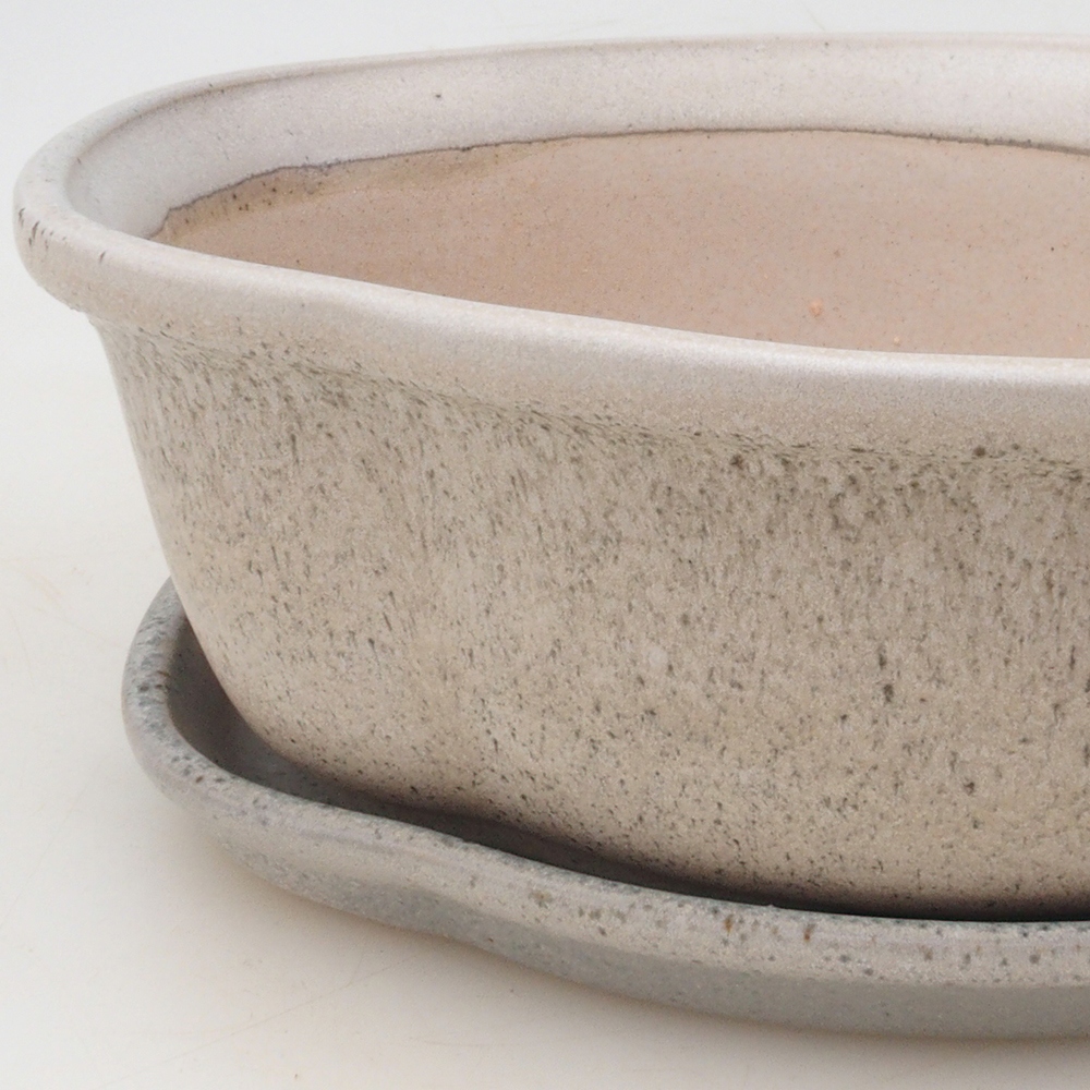 Bol Bonsaï + soucoupe H75 - beige