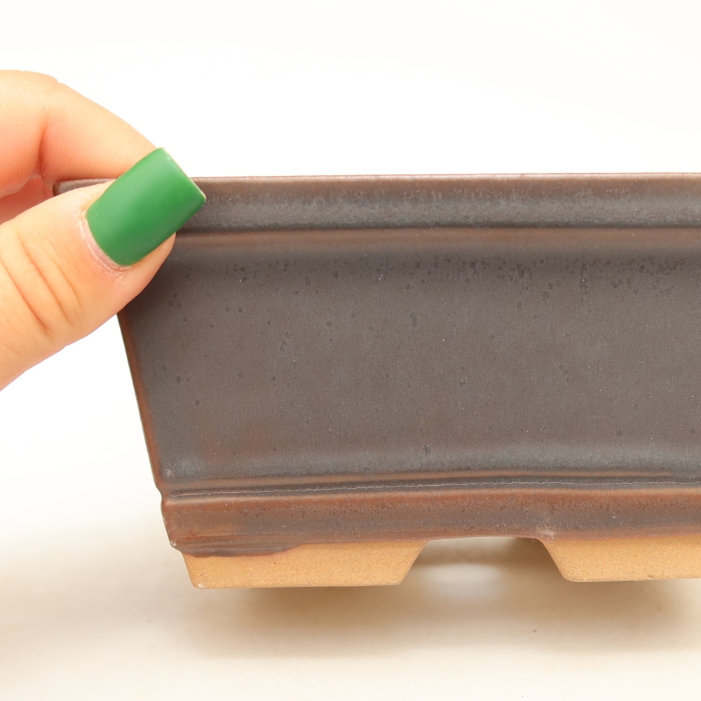 Bol en céramique  14,5 x 12,5 x 7 cm, couleur marron
