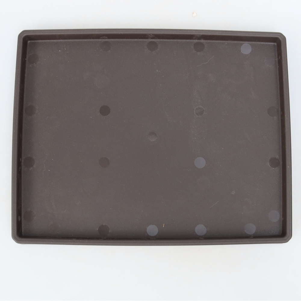 Pot à bonsaï + soucoupe en plastique MP-36 - 22,5 x 16 x 9 cm