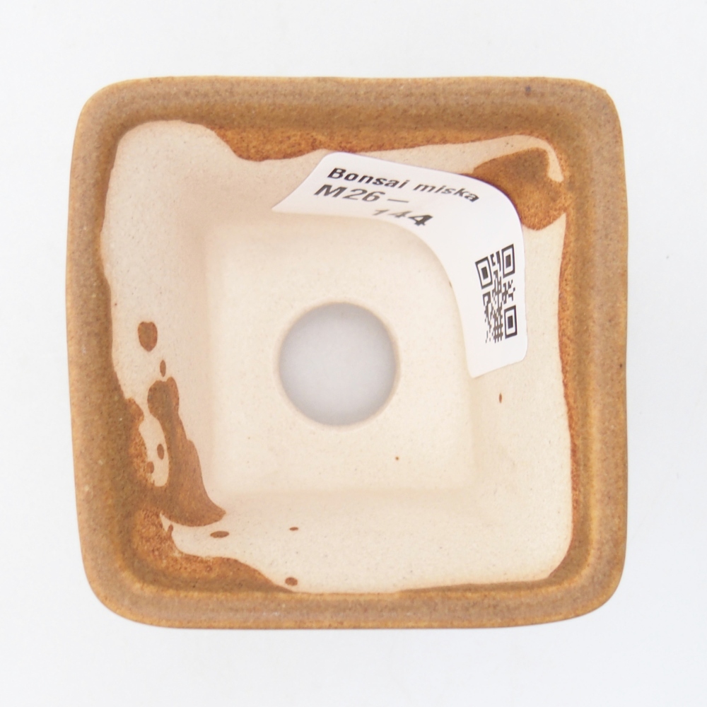 Mini bol bonsaï 5,5 x 5,5 x 4 cm, brun