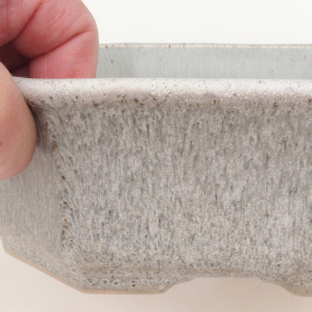 Coupe bonsaï H14 - 17,5 x 17,5 x 6 - beige