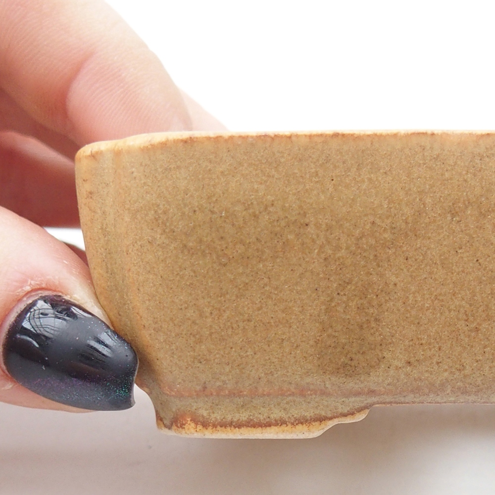 Mini bol bonsaï 8,5 x 7,5 x 3 cm, brun