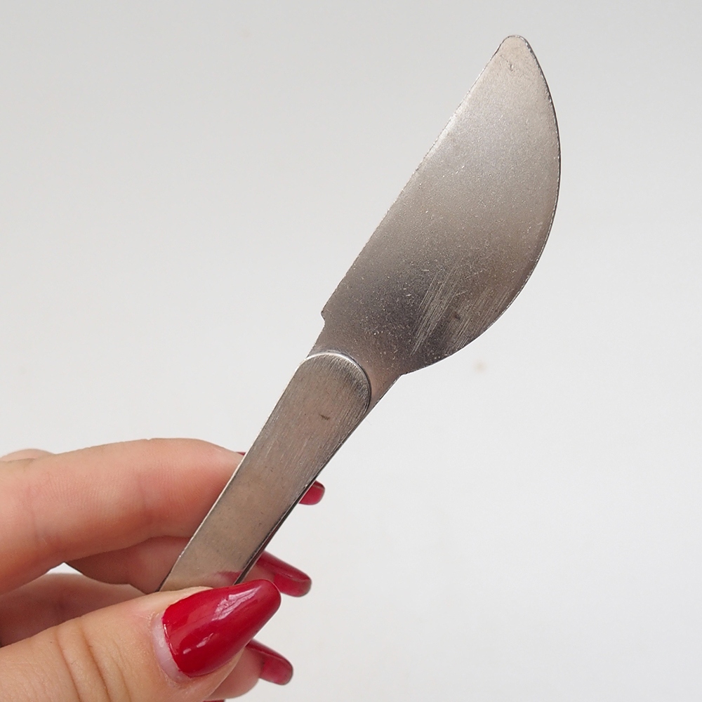 Spatule et pince 22 cm - acier inoxydable