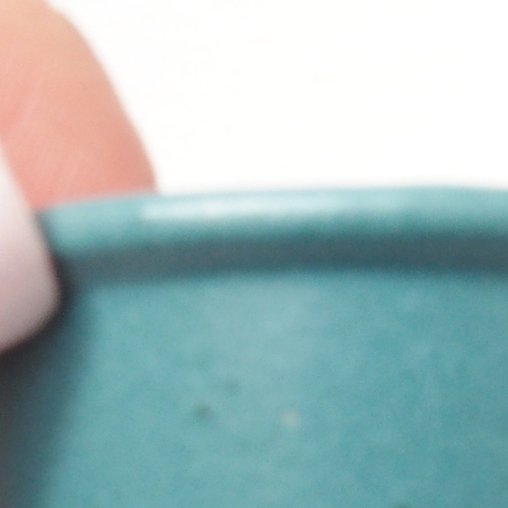 Bol à bonsaï en céramique 6,5 x 5,5 x 4 cm, couleur bleu